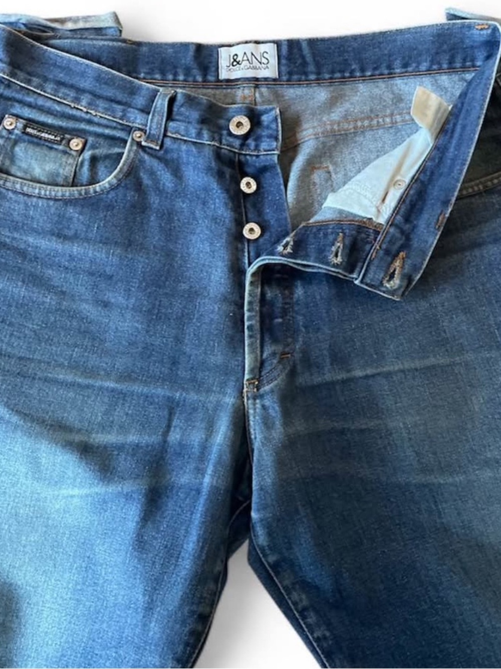 Dolce & Gabbana Men's Blue Slim Jeans